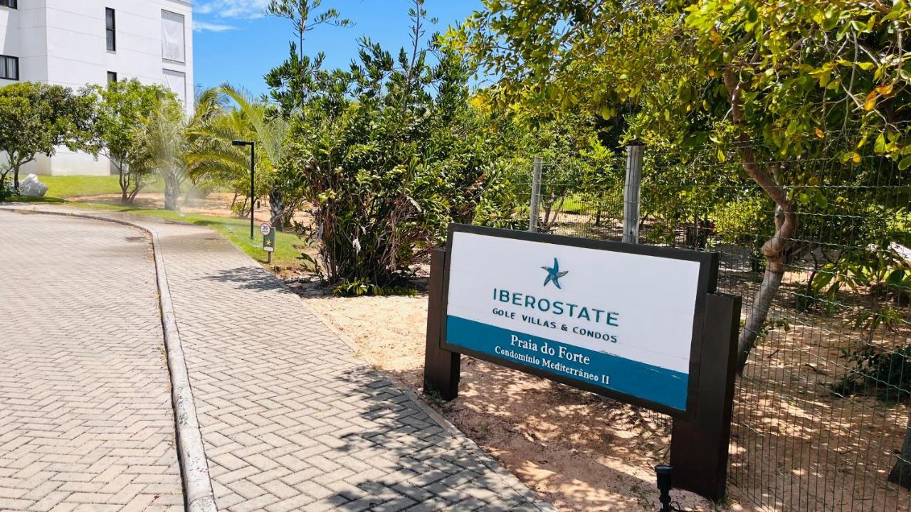 Apartamento Para Temporada Em Praia Do Forte Bahia, No Condominio Mediterraneo Ii, Iberostate Exteriör bild